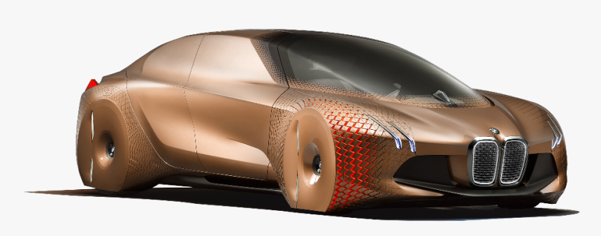 #futuristic #car - Gold Bmw Concept Car, HD Png Download, Free Download