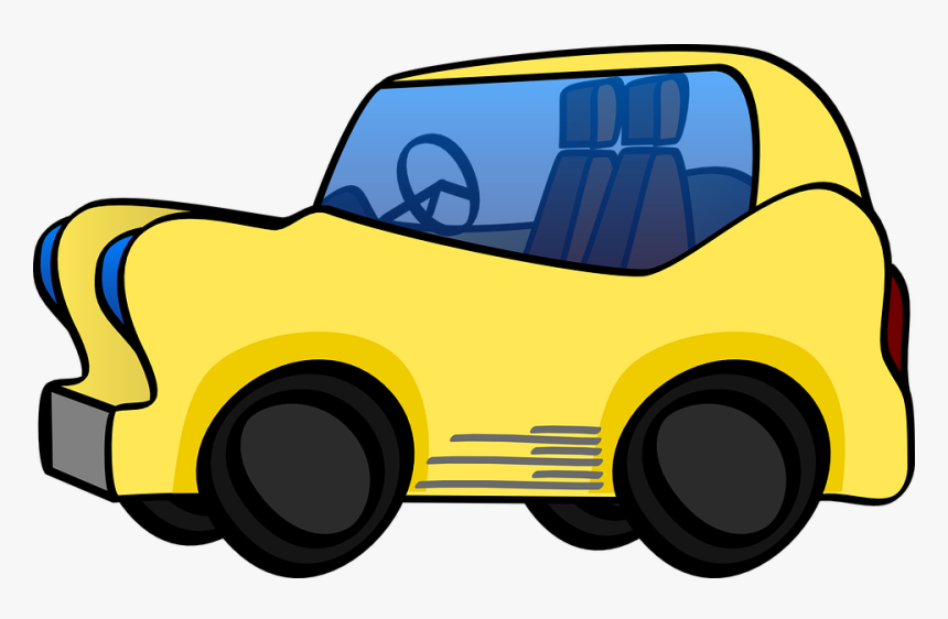 Cartoon Clip Art - Cartoon Small Car Png, Transparent Png, Free Download