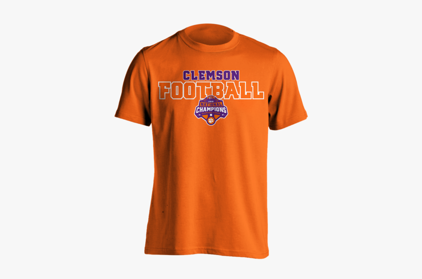 National Championship Football T-shirt Orange - Active Shirt, HD Png Download, Free Download