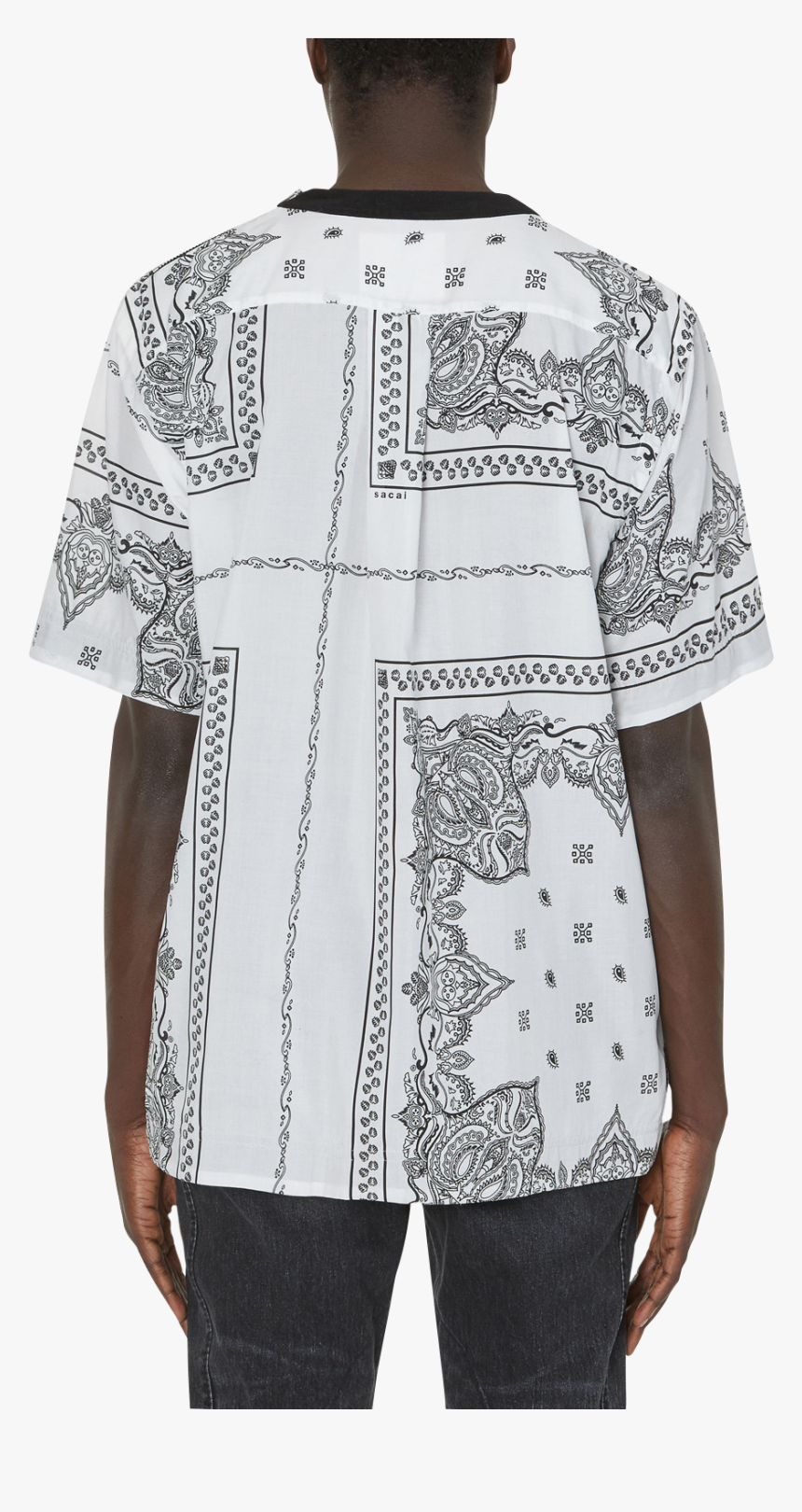 Bandana Print Shirt, Off White, Hi-res - Priest, HD Png Download, Free Download