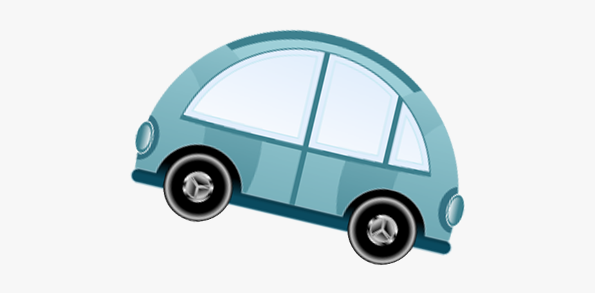 Lovely Hand-painted Cartoon Car Png Download - City Car, Transparent Png, Free Download