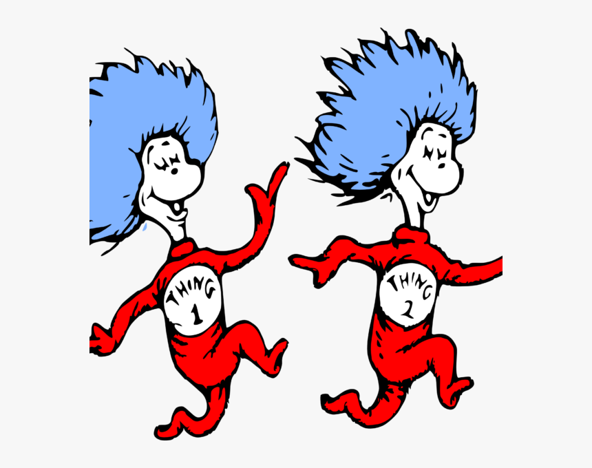 Thing 1 And Thing 2 Png, Transparent Png, Free Download