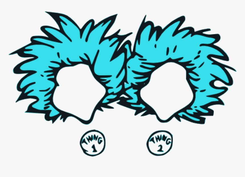 Thing 1 And Thing 2 Png - Thing 1 And Thing 2, Transparent Png, Free Download