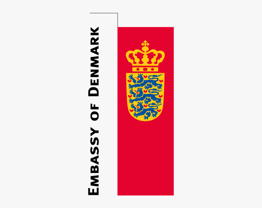Sa Pre Royal Danish Embassy Of Denmark 2 - Embassy Of Denmark Logo, HD Png Download, Free Download