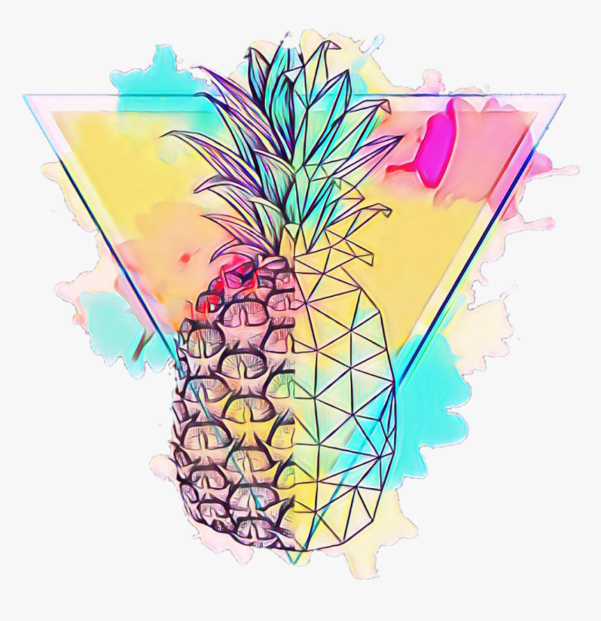 #pineapple #summer #hot #abacaxi #tropical #verao #drink - Pineapple, HD Png Download, Free Download