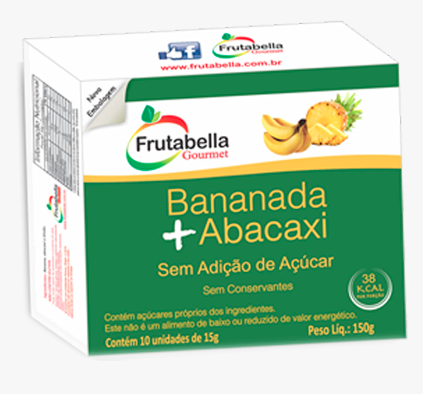 Bananada Zero Açúcar Abacaxi - Natural Foods, HD Png Download, Free Download