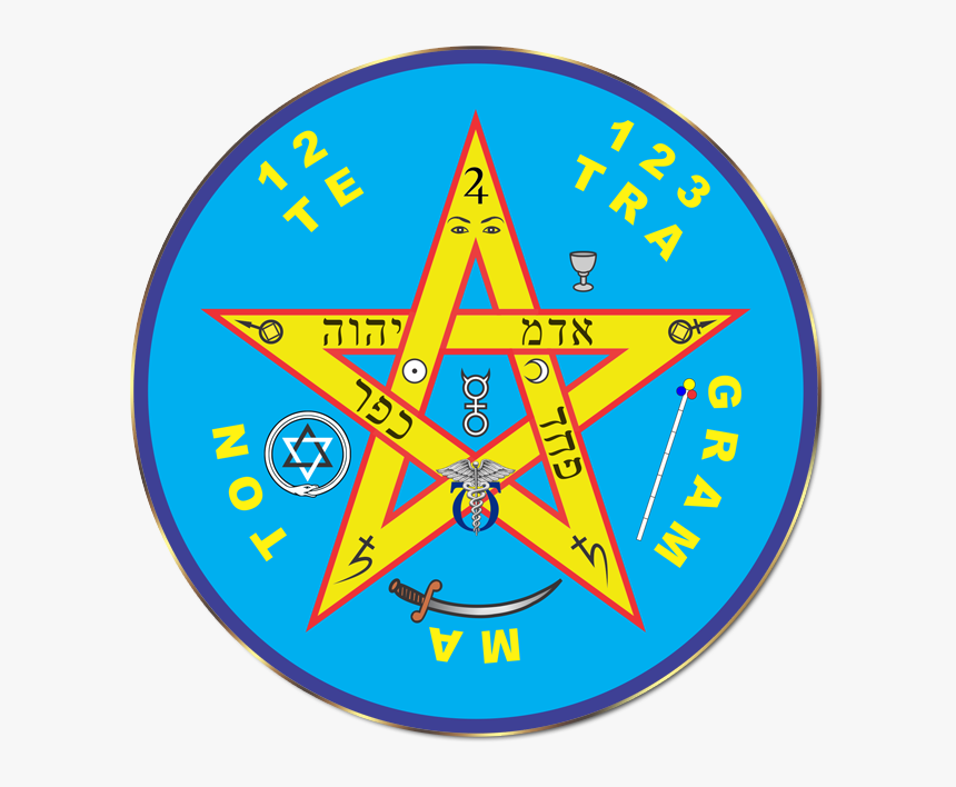 Pentagrama Samael Aun Weor , Png Download - Pentagrama Esoterico, Transparent Png, Free Download