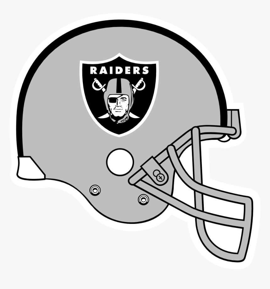 Oakland Raiders Logo Transparent Vector - Oakland Raiders Helmet Logo, HD P...
