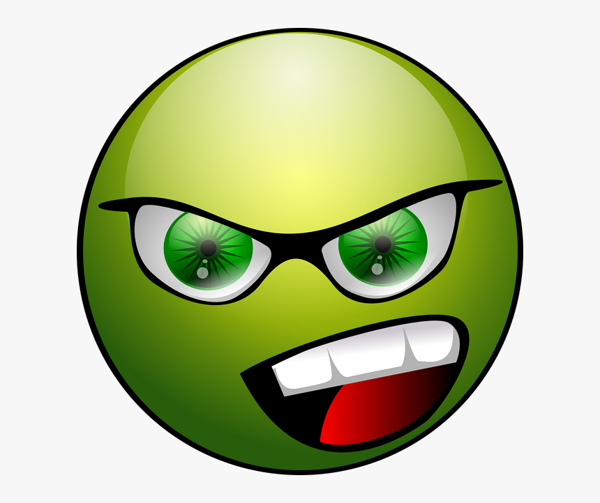 Angry-33059 1280 - Clipart Green With Envy, HD Png Download, Free Download