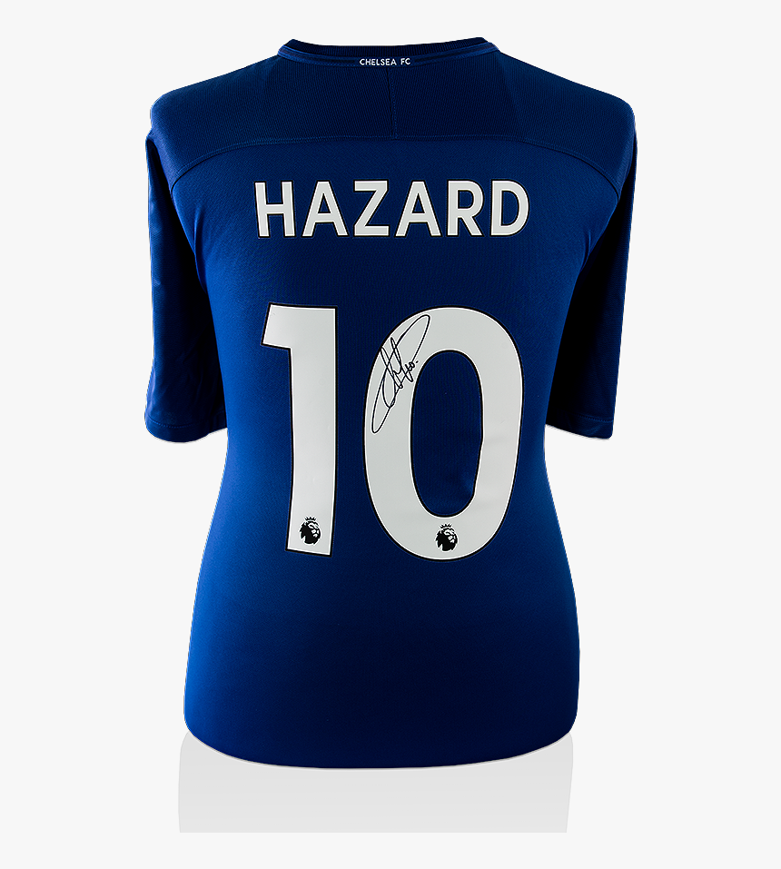 Eden Hazard Signed Chelsea Shirt Matt Hardy Photography - Sports Jersey, HD Png Download, Free Download