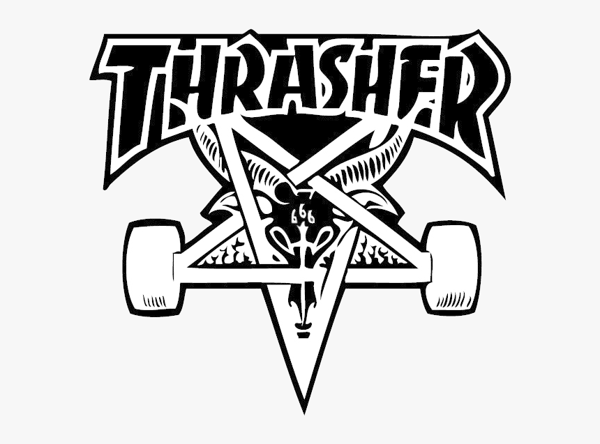 Thrasher Skate Goat, HD Png Download, Free Download