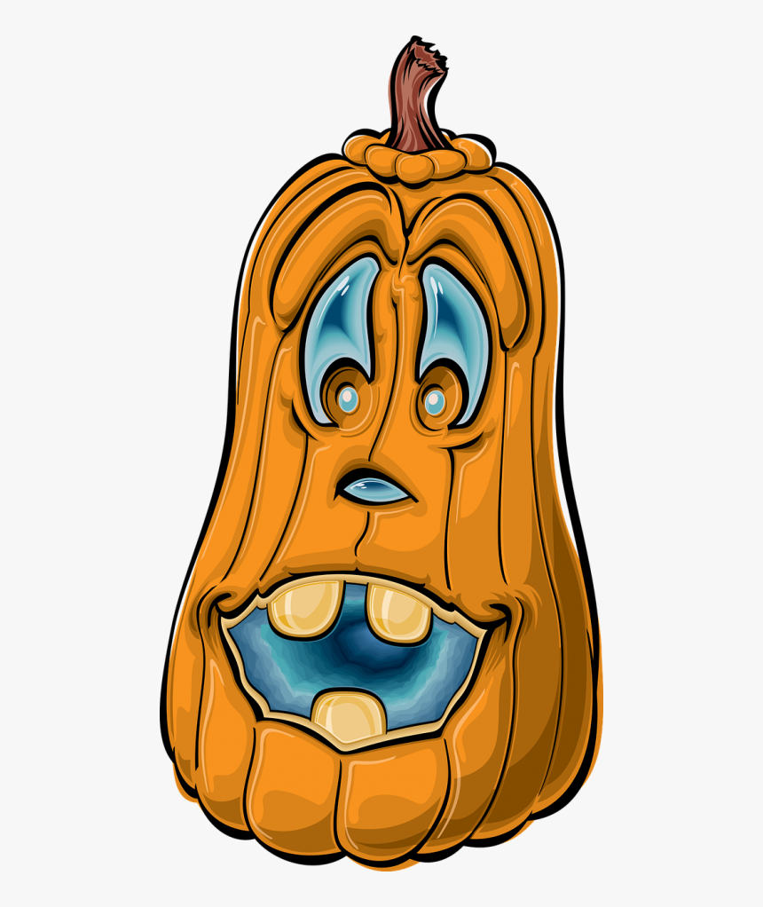 Pumpkin Halloween Cartoon , Png Download - Cartoon Pumpkin, Transparent Png, Free Download