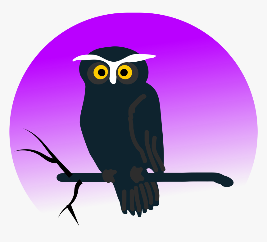 Halloween Owl Clip Arts - Owl Halloween Cartoon, HD Png Download, Free Download