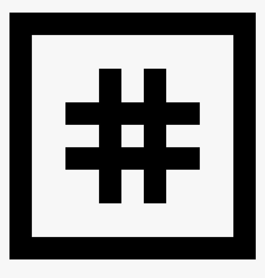 Hashtag Vector Instagram Icon - Adobe Lightroom Logo Vector, HD Png Download, Free Download