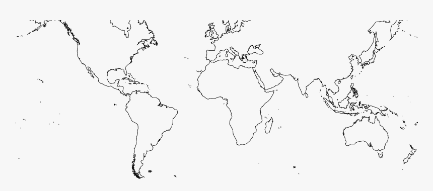 Blank World Map No Borders Map Of Florida - vrogue.co