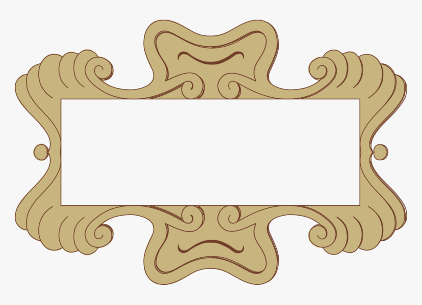 Picture Frame,label,wood - Furniture, HD Png Download, Free Download