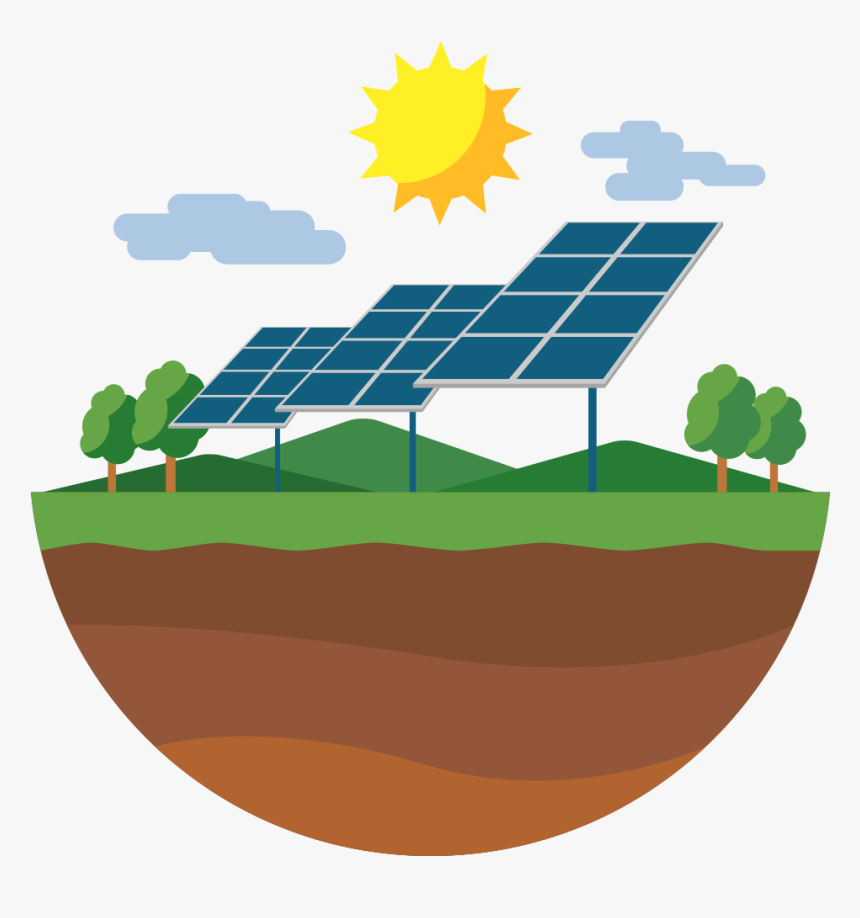 Transparent Solar Energy Clipart - Solar Energy Clipart, HD Png Download, Free Download