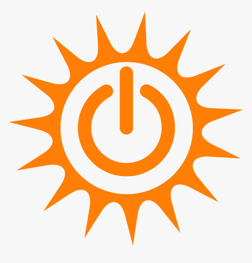 Advantage Of Solar Lights - Black Transparent Sun Icon, HD Png Download, Free Download