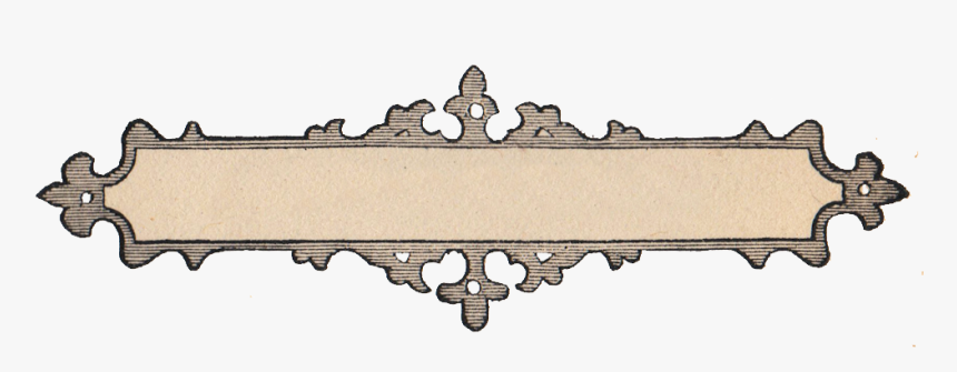 Vintage Labels Png - Ornate Frame Clip Art, Transparent Png, Free Download