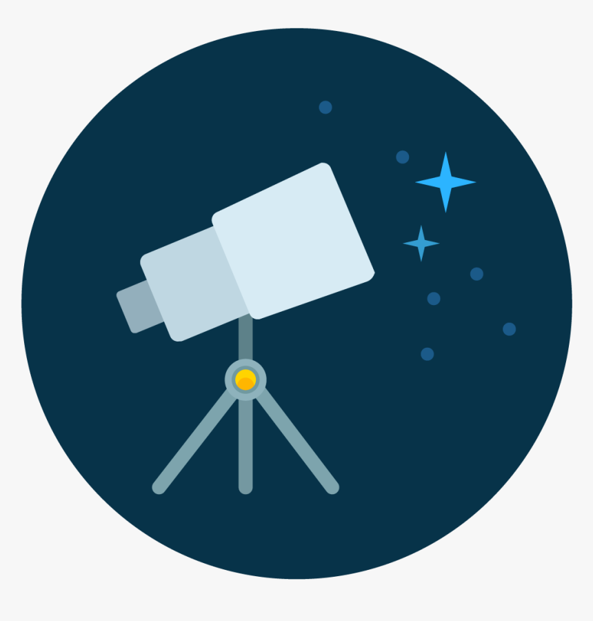 Telescope Icon Vector Free Download Instagram Icon - Telescope Icon, HD Png Download, Free Download