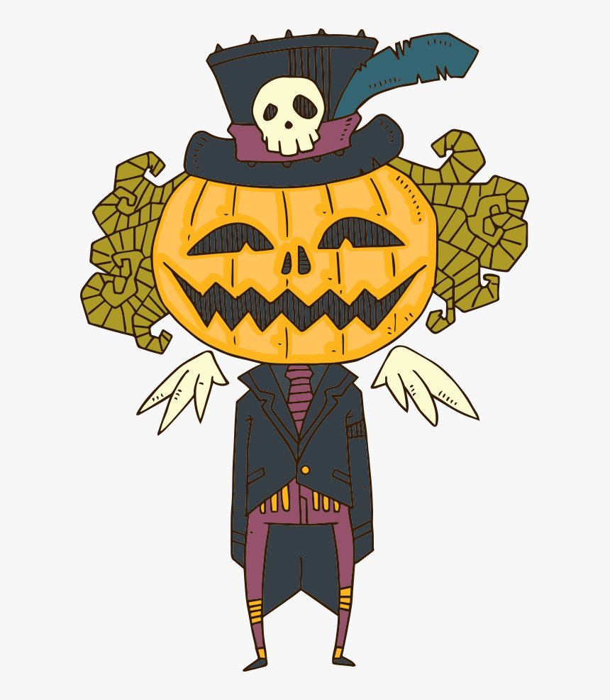 Clip Art Halloween Cartoon Characters - Halloween Cartoon Characters, HD Png Download, Free Download