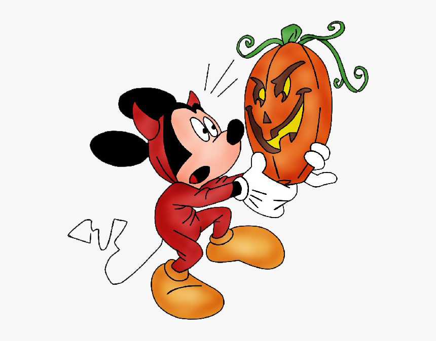 Mickey Mouse Halloween Png Transparent Image - Mickey Halloween Clipart, Png Download, Free Download