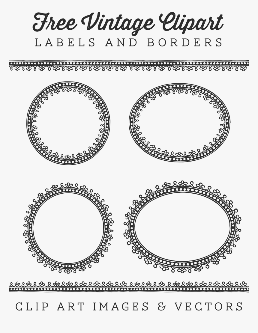 Label Clipart Vintage, HD Png Download, Free Download