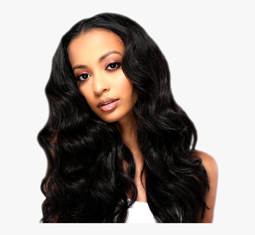 Black Hair Model Png, Transparent Png, Free Download