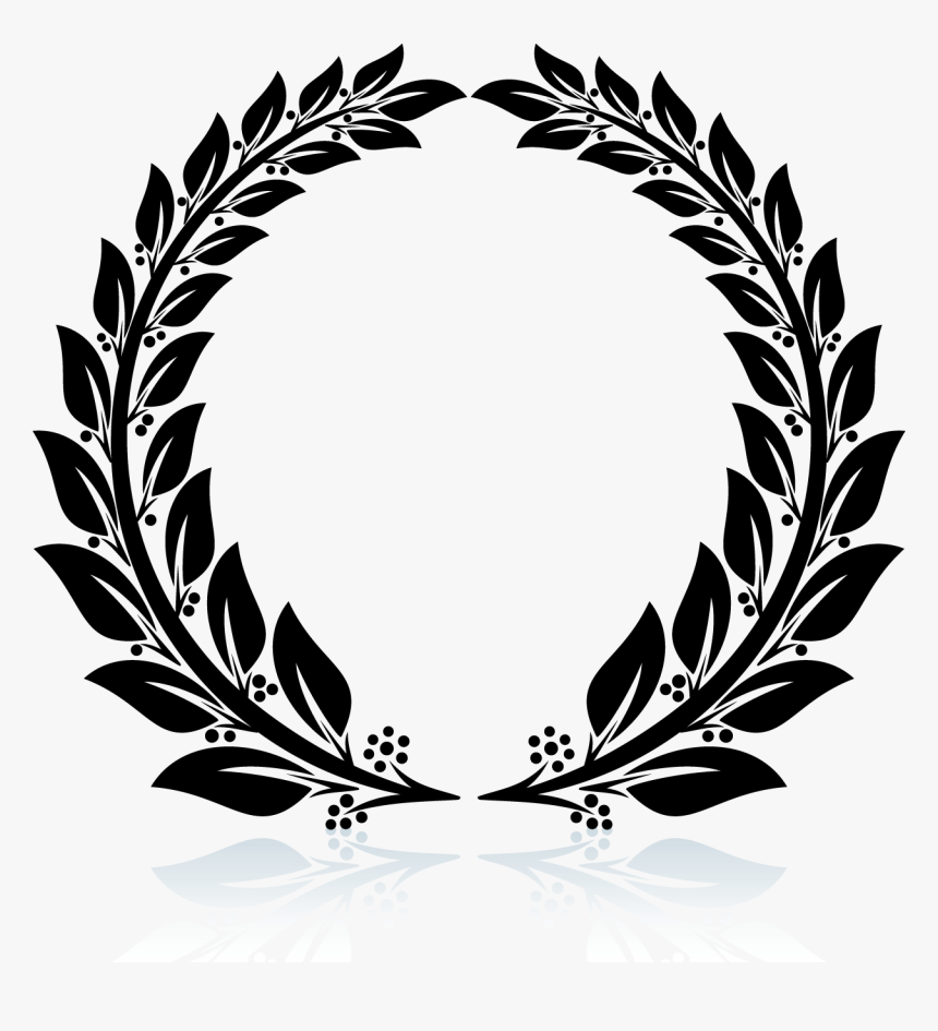 Laurel Wreath Bay Laurel Clip Art Vector Graphics - Laurel Wreath, HD Png Download, Free Download