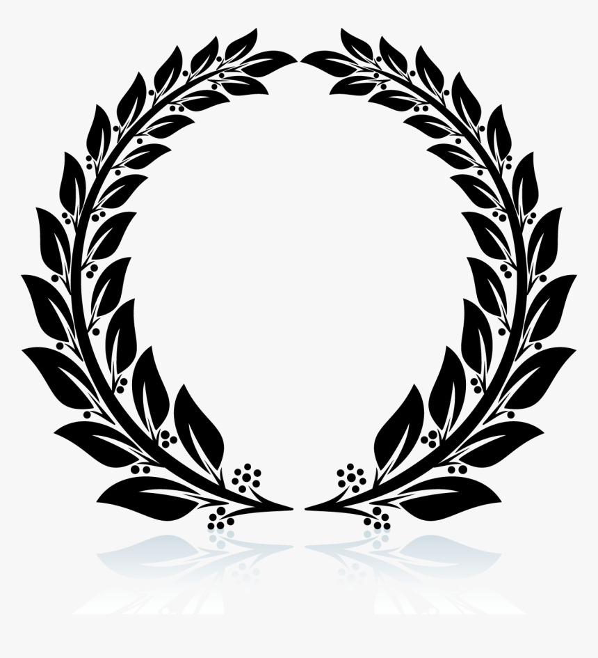 Laurel Wreath Bay Laurel Clip Art Vector Graphics - Laurel Wreath, HD Png D...