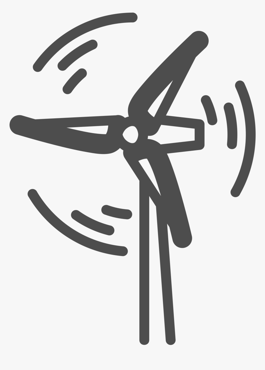 Wind Power Clip Arts - Clip Art Wind Power, HD Png Download, Free Download