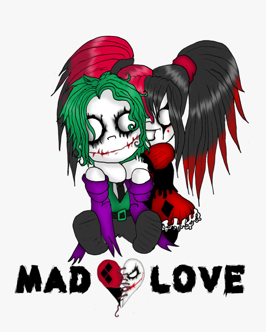 Clip Art Mad Love By - Harley Quinn, HD Png Download, Free Download