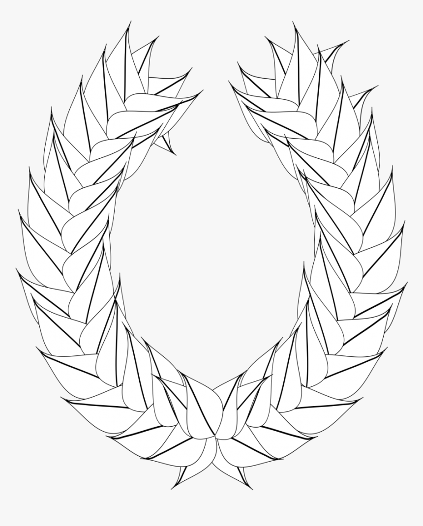 Transparent Laurel Vector Png - Illustration, Png Download, Free Download