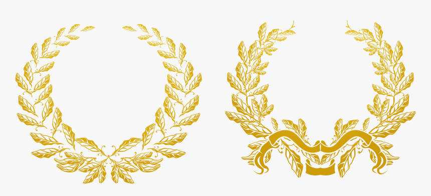 Transparent Laurel Vector Png - Vector Laurel Wreath Design, Png Download, Free Download