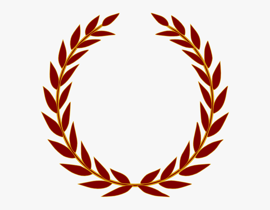 Transparent Leaf Circle Png - Laurel Wreath, Png Download, Free Download