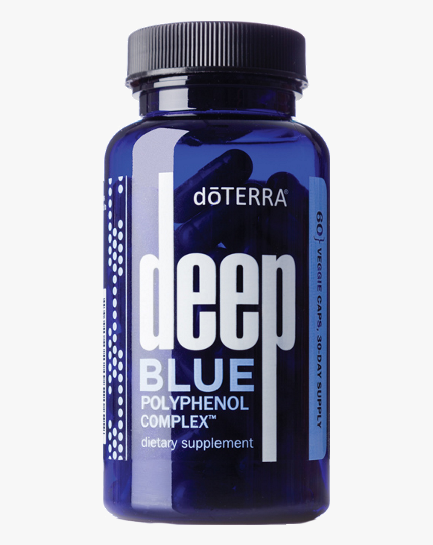 Doterra Deep Blue Polyphenol Complex 60 Vcaps - Energy Shot, HD Png Download, Free Download