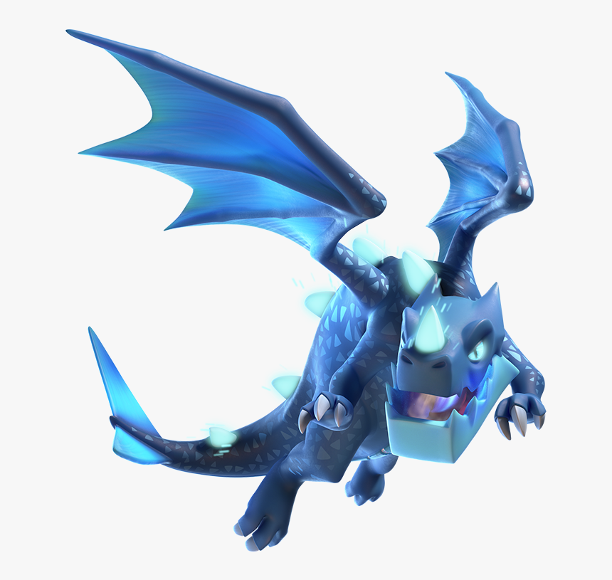 Coc Dragon Png - Clash Royale Electro Dragon, Transparent Png, Free Download