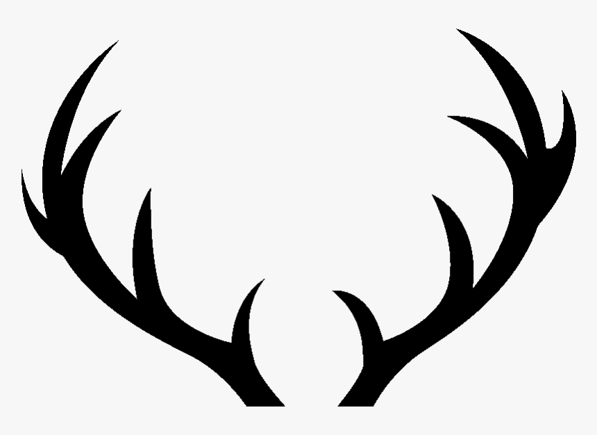 Red Deer Antler Sticker Clip Art - Transparent Background Antler Clipart, HD Png Download, Free Download