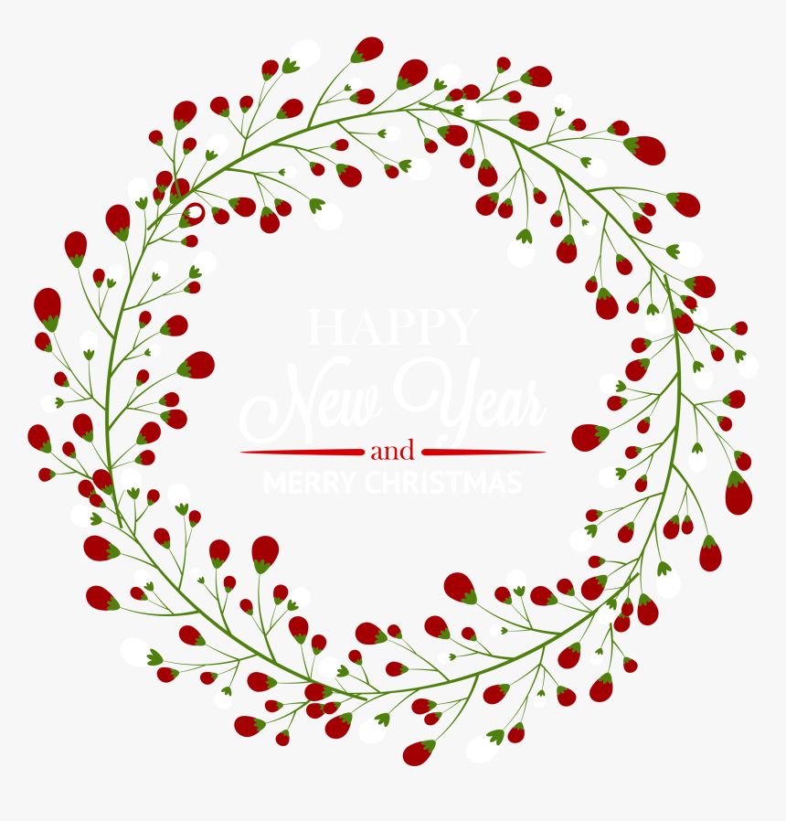 Christmas Deco Wreath Png Clipart - Christmas Day, Transparent Png, Free Download