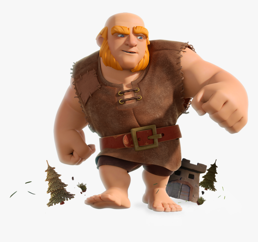 Giant Clipart Clash Clans - Geant Royale Clash Royale, HD Png Download, Free Download