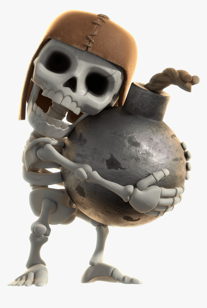 Clash Royale, Bots - Clash Royale Skeleton Bomb, HD Png Download, Free Download