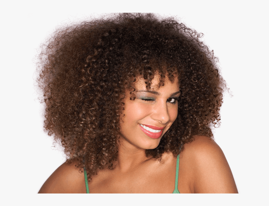 Slide1 - Woman Curly Hair Png, Transparent Png, Free Download