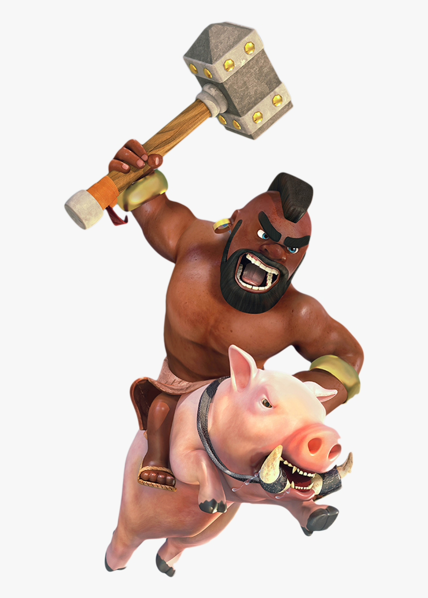 Clash Royale Hog Rider Png, Transparent Png, Free Download