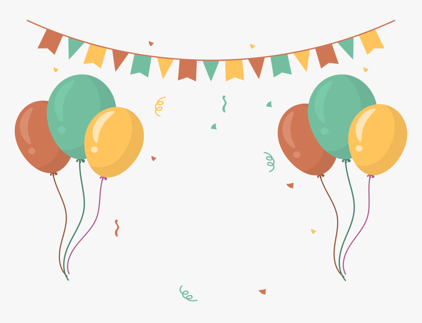 Transparent Birthday Baloons Png - Festa De Aniversário Png, Png Download, Free Download