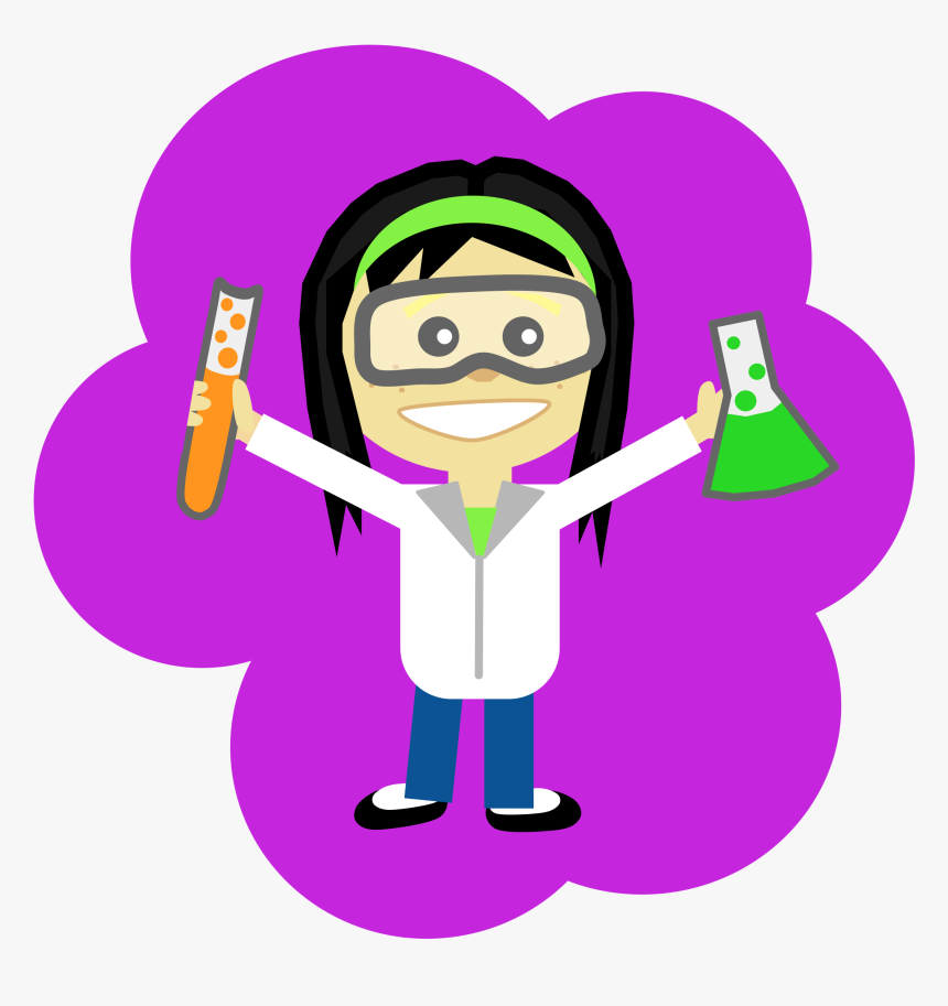 With Black Hair Clip Arts - Lab Safety Goggles Clipart, HD Png Download, Free Download