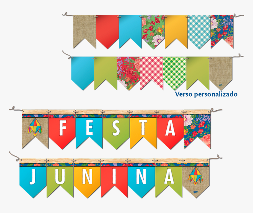 Clip Art Festa Junina - Bandeiras De Festa Junina, HD Png Download, Free Download