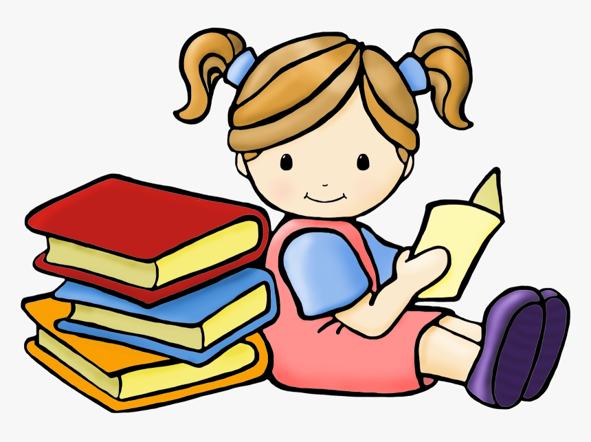 Transparent Children Reading Png - Kids Reading Clipart, Png Download, Free Download