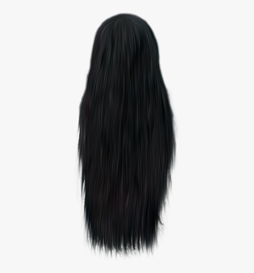 Black Hair Free Png Image - Lace Wig, Transparent Png, Free Download