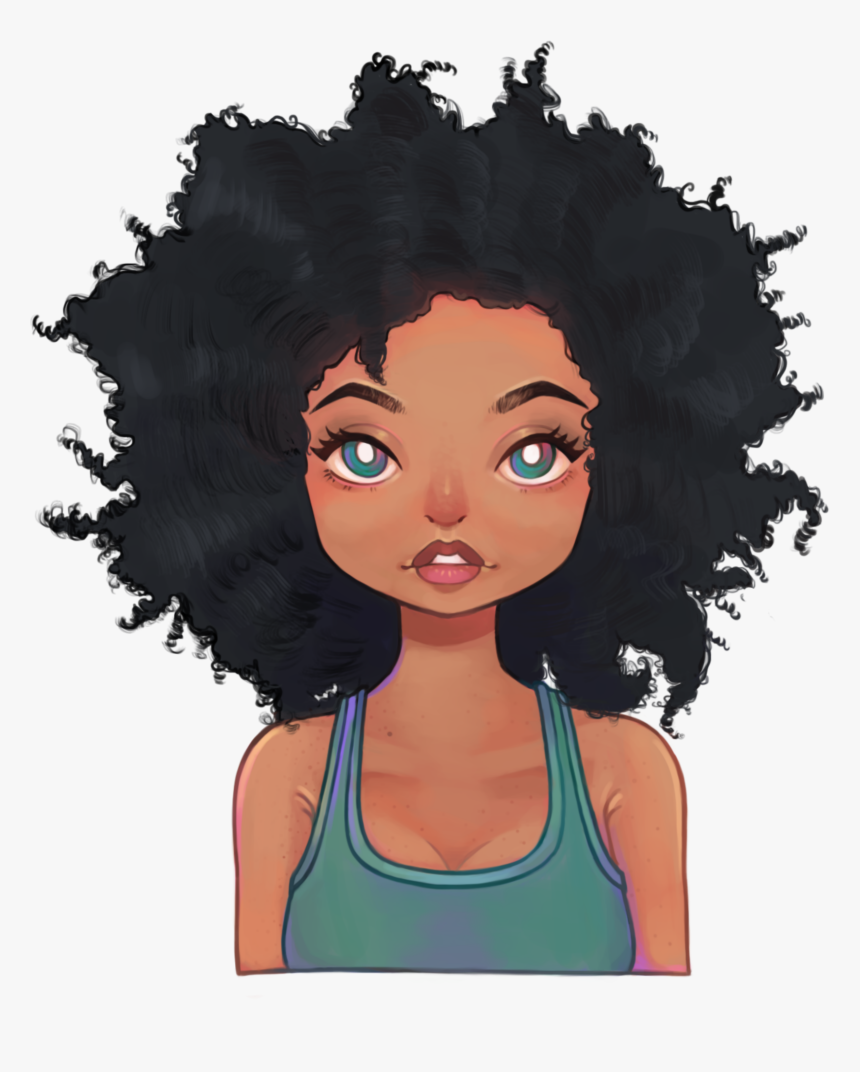 Drawing Afro Transparent Png Clipart Free Download, Png Download, Free Download