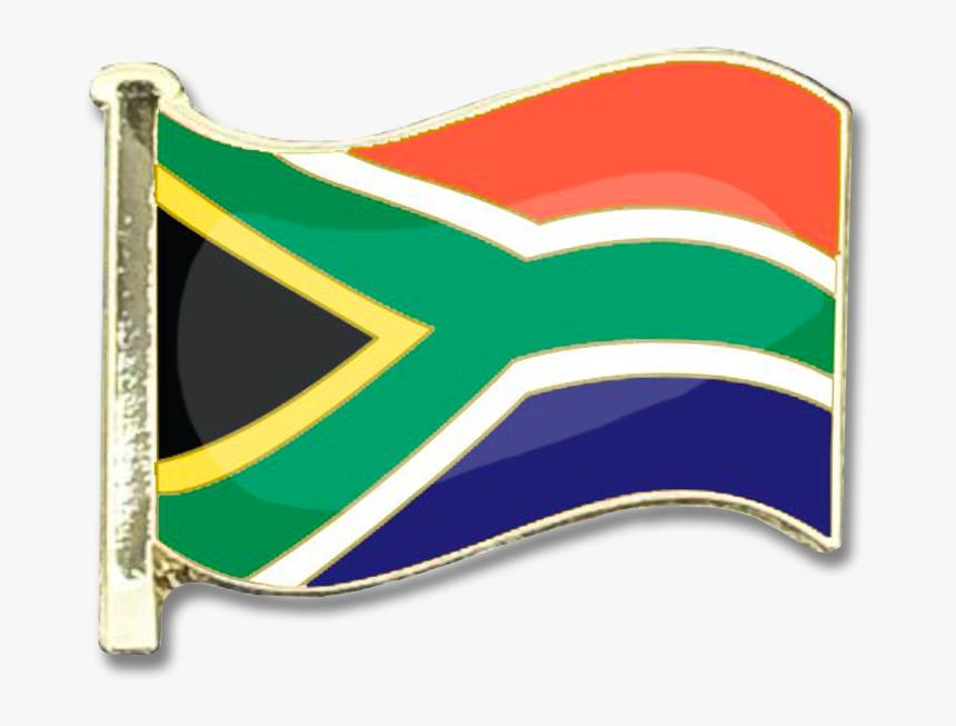 South Africa Flag Badge - Pakistan Flag Badge Png, Transparent Png, Free Download